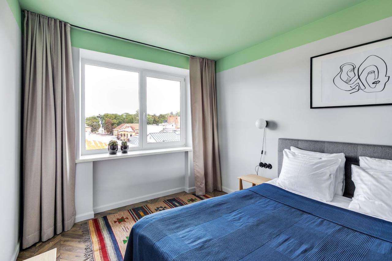 Old-New Apartment In Central Kaunas Ngoại thất bức ảnh