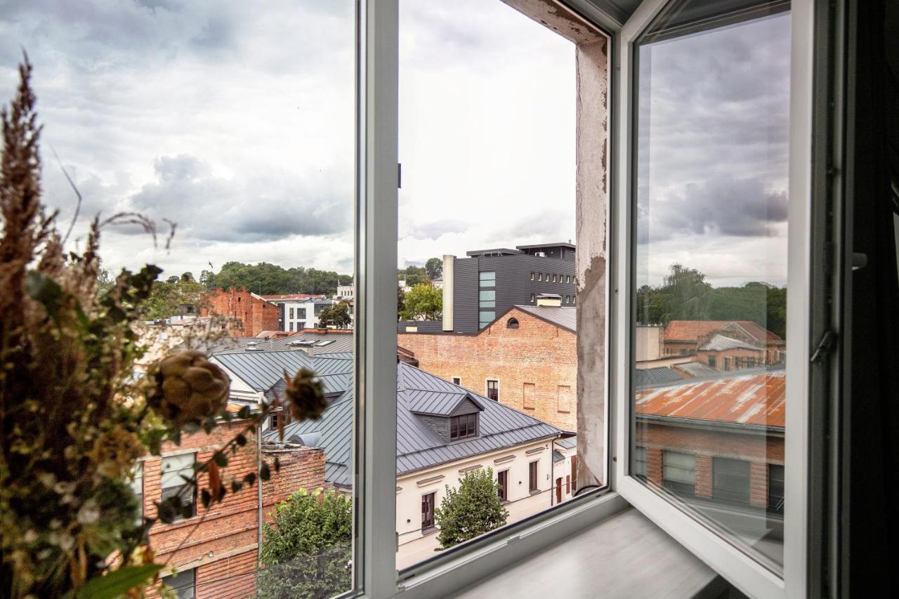 Old-New Apartment In Central Kaunas Ngoại thất bức ảnh