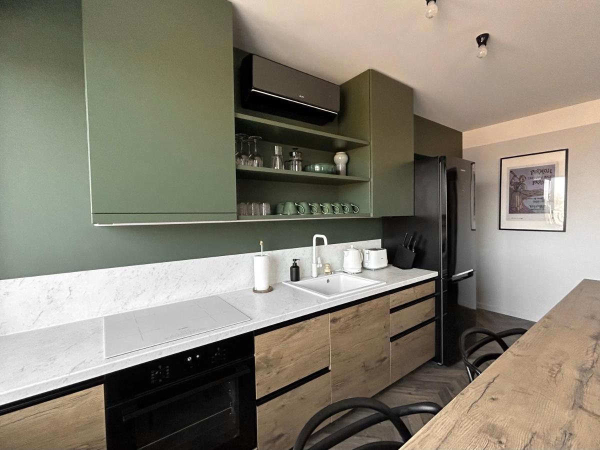 Old-New Apartment In Central Kaunas Ngoại thất bức ảnh